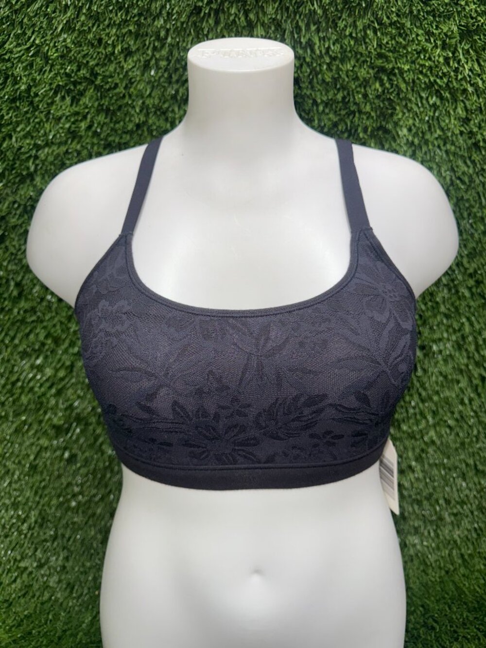 BALI BREATHE COTTON WIRE FREE BRALETTE BRA SZ L